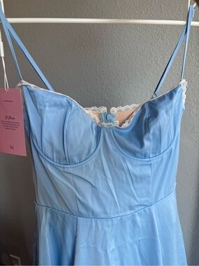 Almond Muse Baby Blue Selene Dress